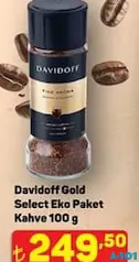 DAVİDOFF GOLD SELECT EKO PAKET KAHVE 100 G fiyat ve kampanya bilgisi